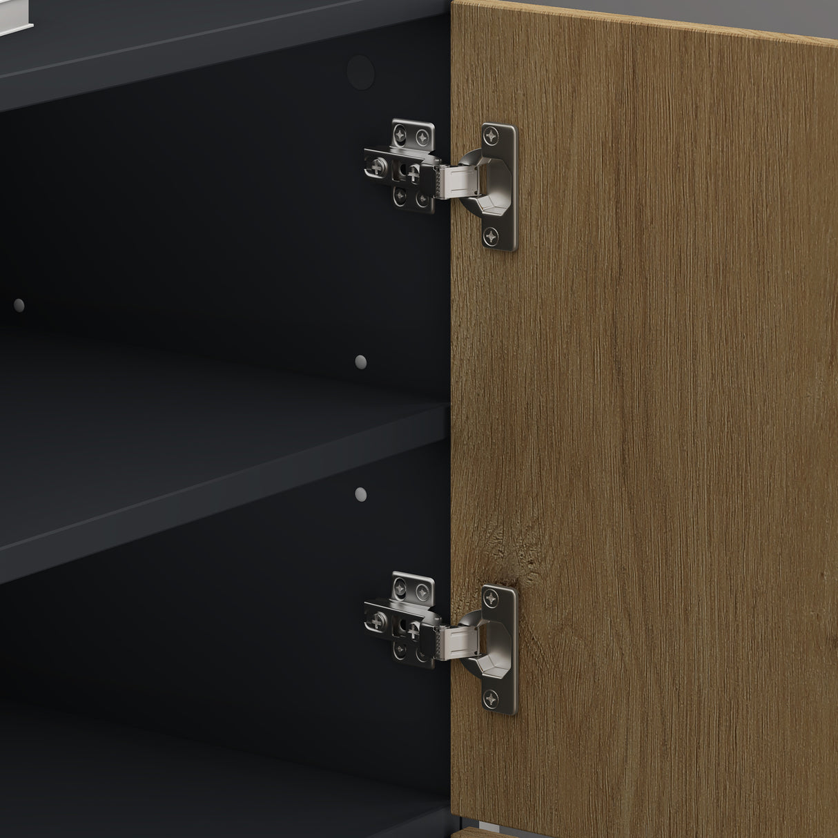 glasvilla Meuble à Chaussures Coffre à Chaussures avec 3 Compartiments LTH 45x36x120 cm Meuble à Chaussures 02