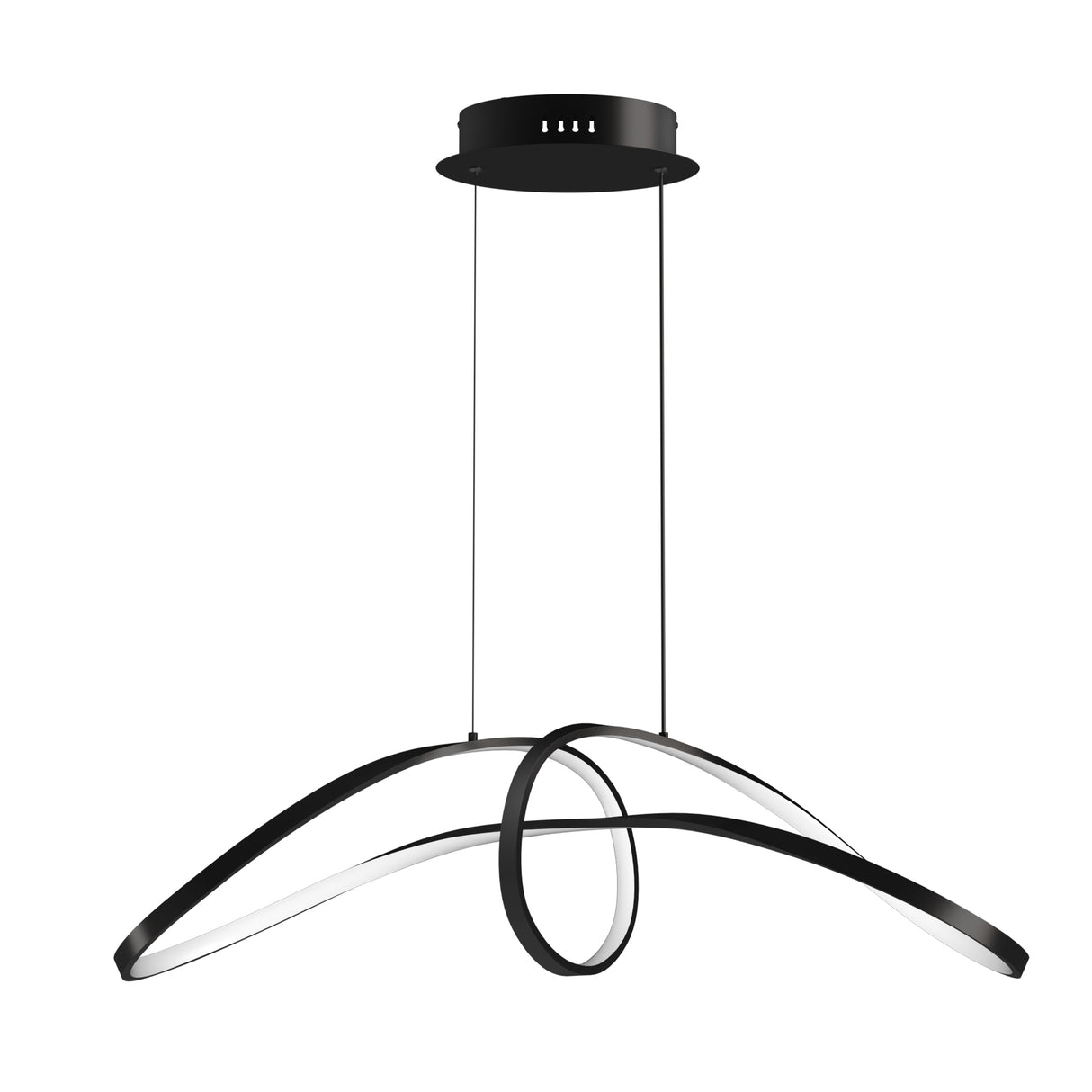 Suspension Glasvilla LED, lampe suspendue réglable avec câble, luminaire suspendu pour salle à manger, salon, chambre à coucher