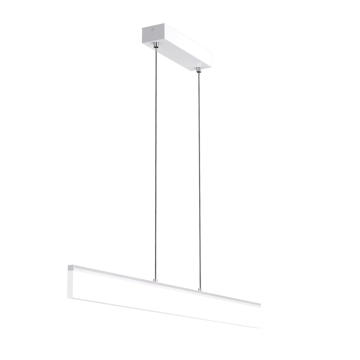 Suspension Glasvilla LED à intensité variable avec télécommande et câble réglable pour salle à manger, salon, chambre à coucher