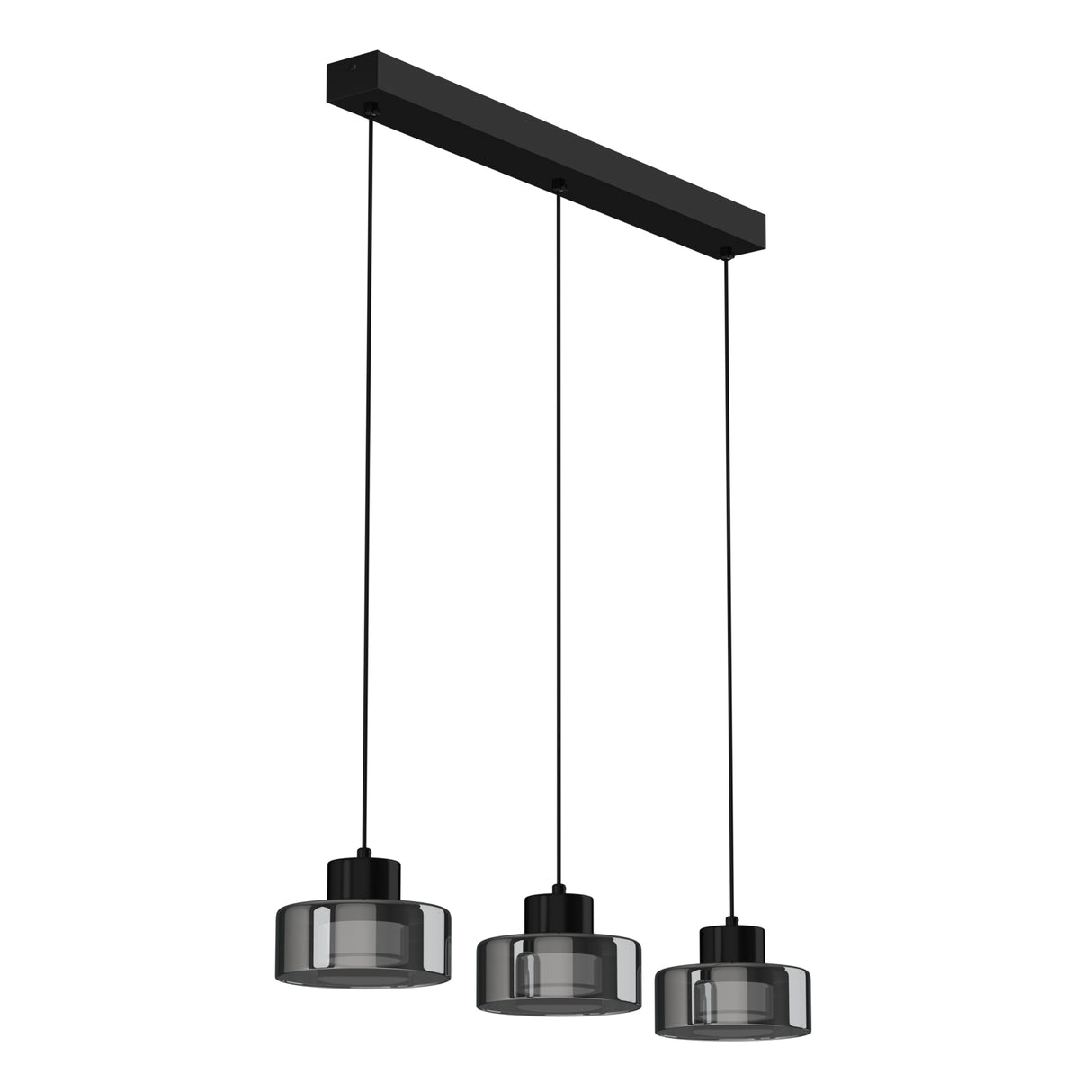 glasvilla Lampadario a Sospensione Temperature di Colore 3000K/4000K/6000K Lampada da Soffitto a Sospensione con Cavo Regolabile per Sala da Pranzo, Camera da Letto e Soggiorno