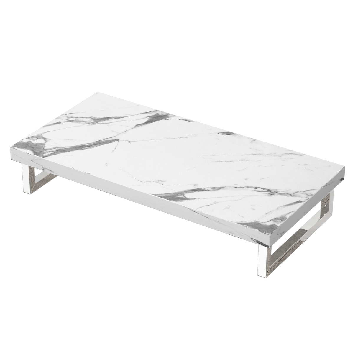 glasvilla Plan de Travail pour Lavabo avec 2 Supports de Console en Acier Inoxydable Support de Lavabo Panneau en Bois