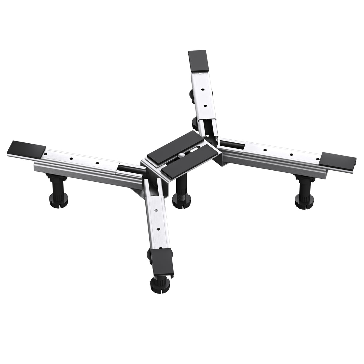 Pieds de receveur de douche, pied de receveur de douche, pied de fixation pour receveurs de douche en forme de X, cadre de receveur de douche avec 5 pieds réglables