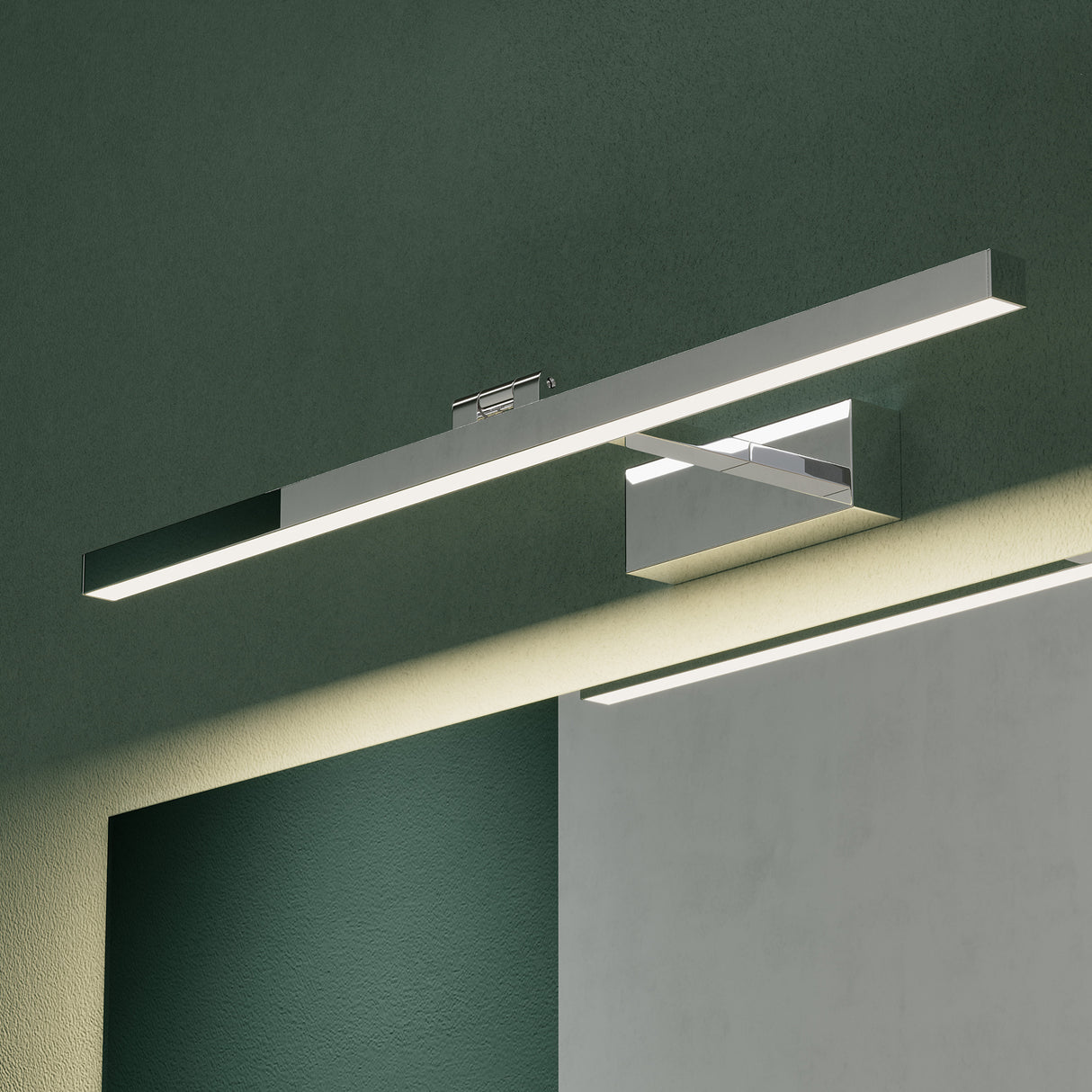 glasvilla Lampe de Salle de Bain LED pour Miroir | Lampe de Miroir 4000K pour Salle de Bain | Applique LED 9W Rotatif à 180° Strahlenschön