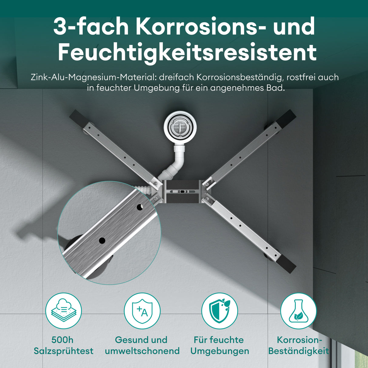 Pieds de receveur de douche, pied de receveur de douche, pied de fixation pour receveurs de douche en forme de X, cadre de receveur de douche avec 5 pieds réglables