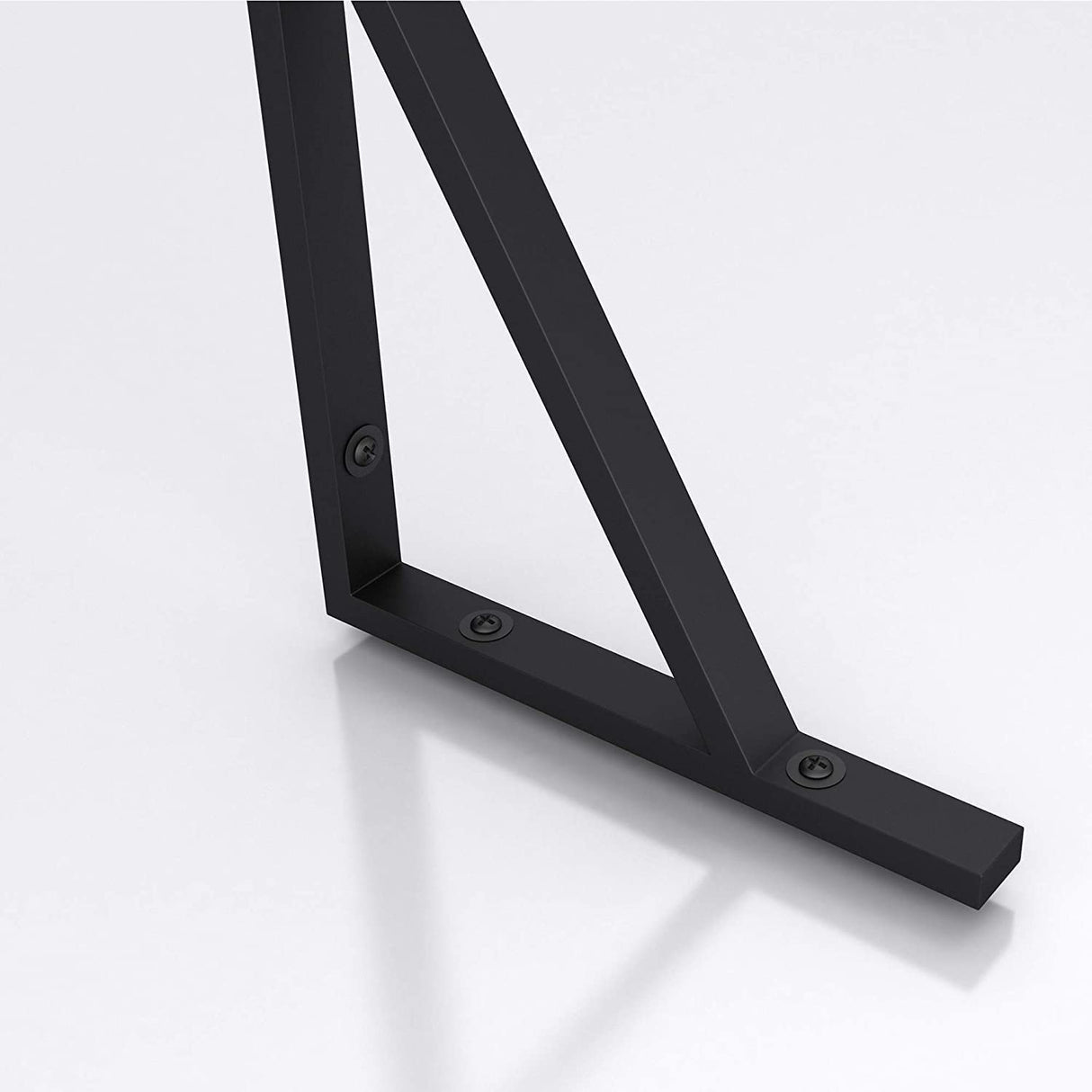 Support mural de lavabo en acier inoxydable Glasvilla Design WH02