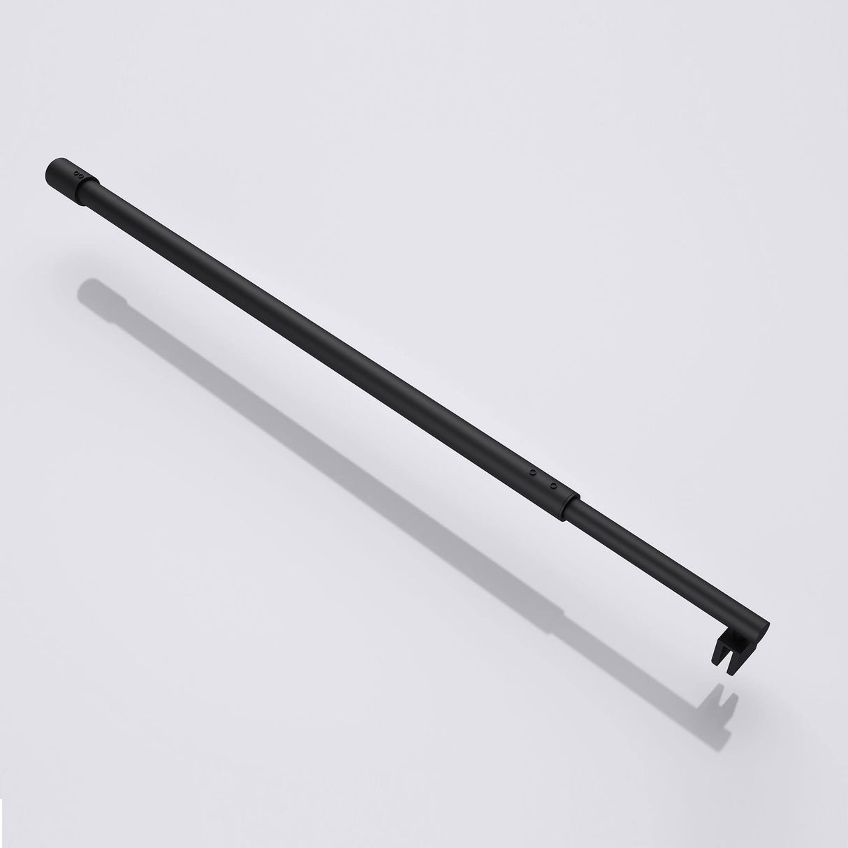 Barre de support pour paroi de douche Glasvilla | Stabilisateur de paroi vitrée pour douches à l'italienne | Pivote à 180° pour verre de 6 à 10 mm d'épaisseur