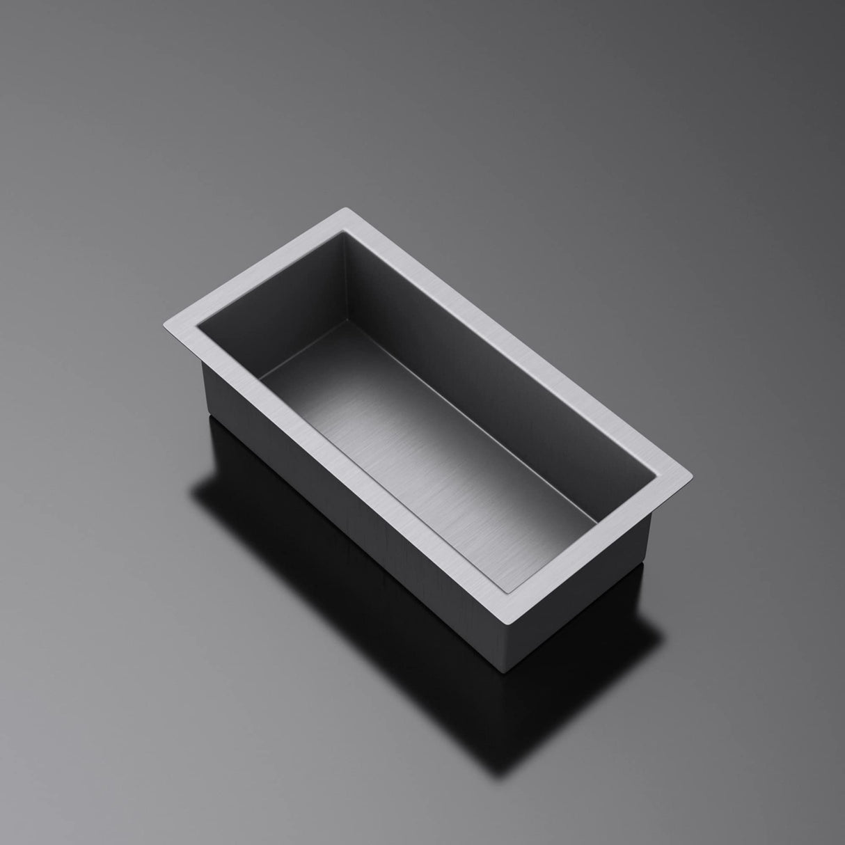 glasvilla Nicchia a Parete in Acciaio Inox Mensola Doccia a Muro a Incasso Piastrellabile Facile da Montare