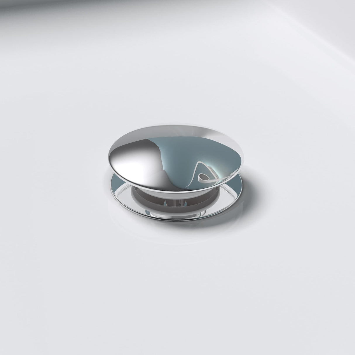 Bouchon de lavabo Glasvilla | Bouchon de lavabo compatible avec tous les lavabos DIN