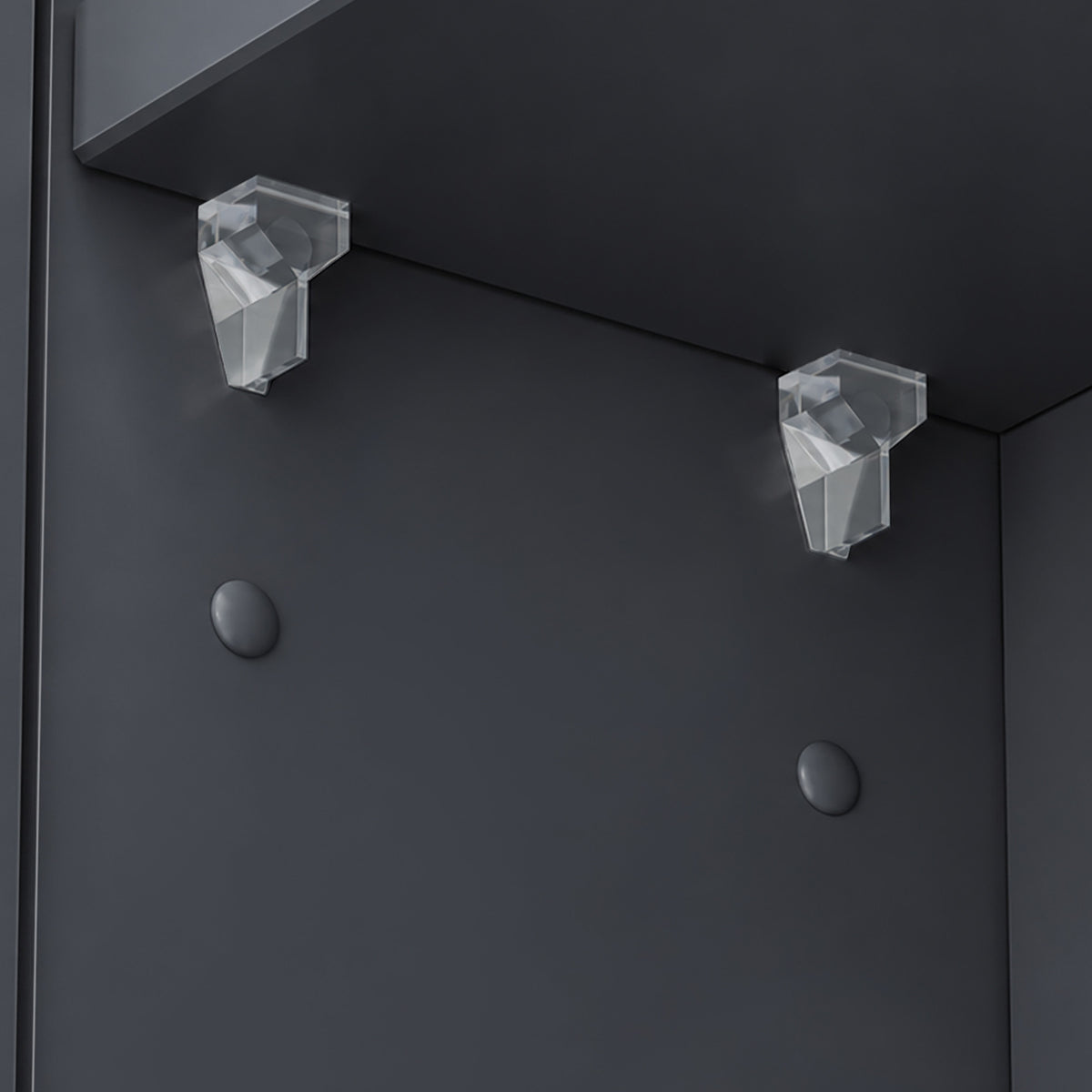 Glasvilla Armario Espejo de Baño con Puertas Sin Marco y Estantes Ajustables – Spiegelschrank 02