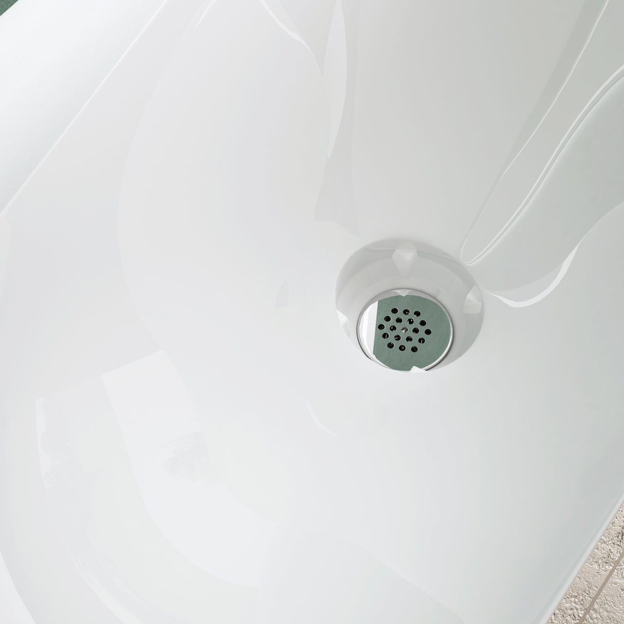 lavabo colgante glasvilla BTH: 60x38x20cm en blanco brillante de mineral fundido con tapa de desagüe cuenco de lavado Col6035