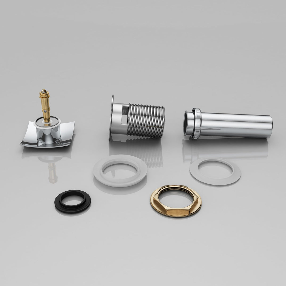 Bouchon de lavabo Glasvilla | Bouchon de lavabo compatible avec tous les lavabos DIN