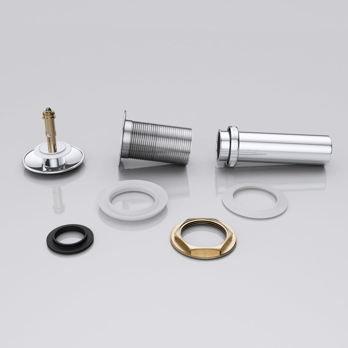 Bouchon de lavabo Glasvilla | Bouchon de lavabo compatible avec tous les lavabos DIN