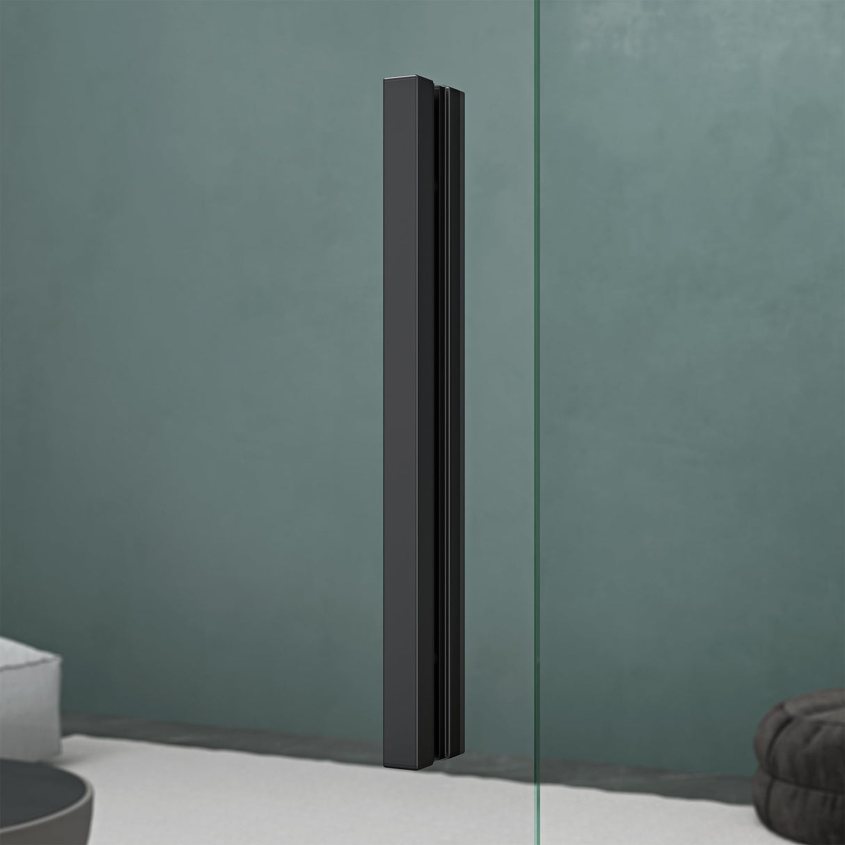 Poignée de porte Glasvilla, bouton de porte intérieure, poignée de porte de douche, poignée de barre, poignées de porte en verre, poignée de poussée