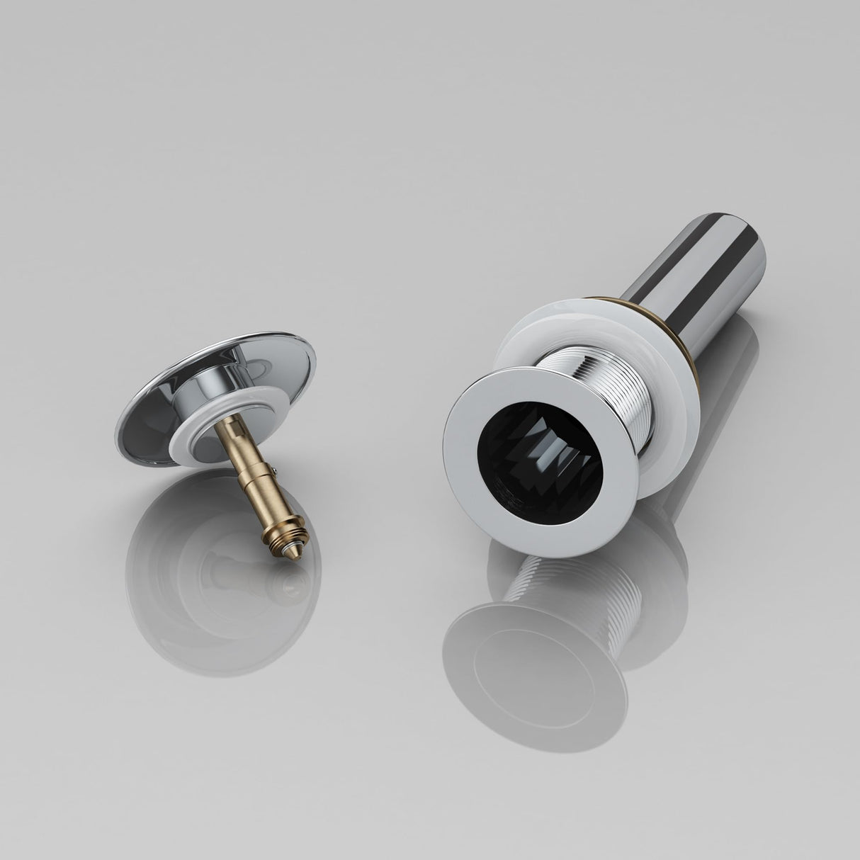 Bouchon de lavabo Glasvilla | Bouchon de lavabo compatible avec tous les lavabos DIN