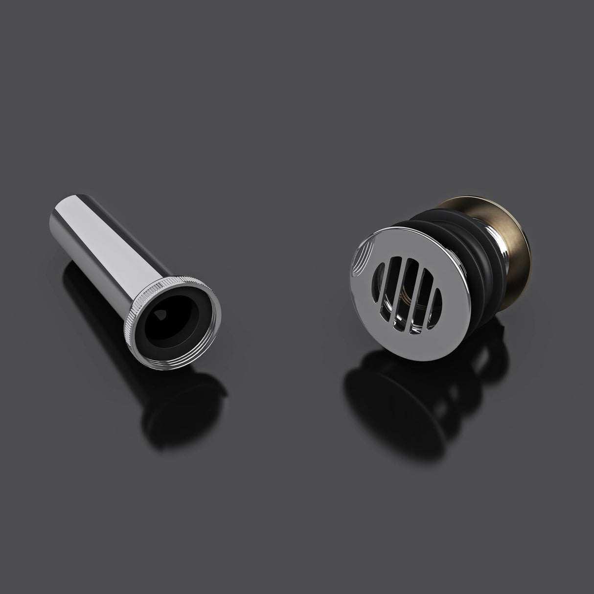 Bouchon de lavabo Glasvilla | Bouchon de lavabo compatible avec tous les lavabos DIN