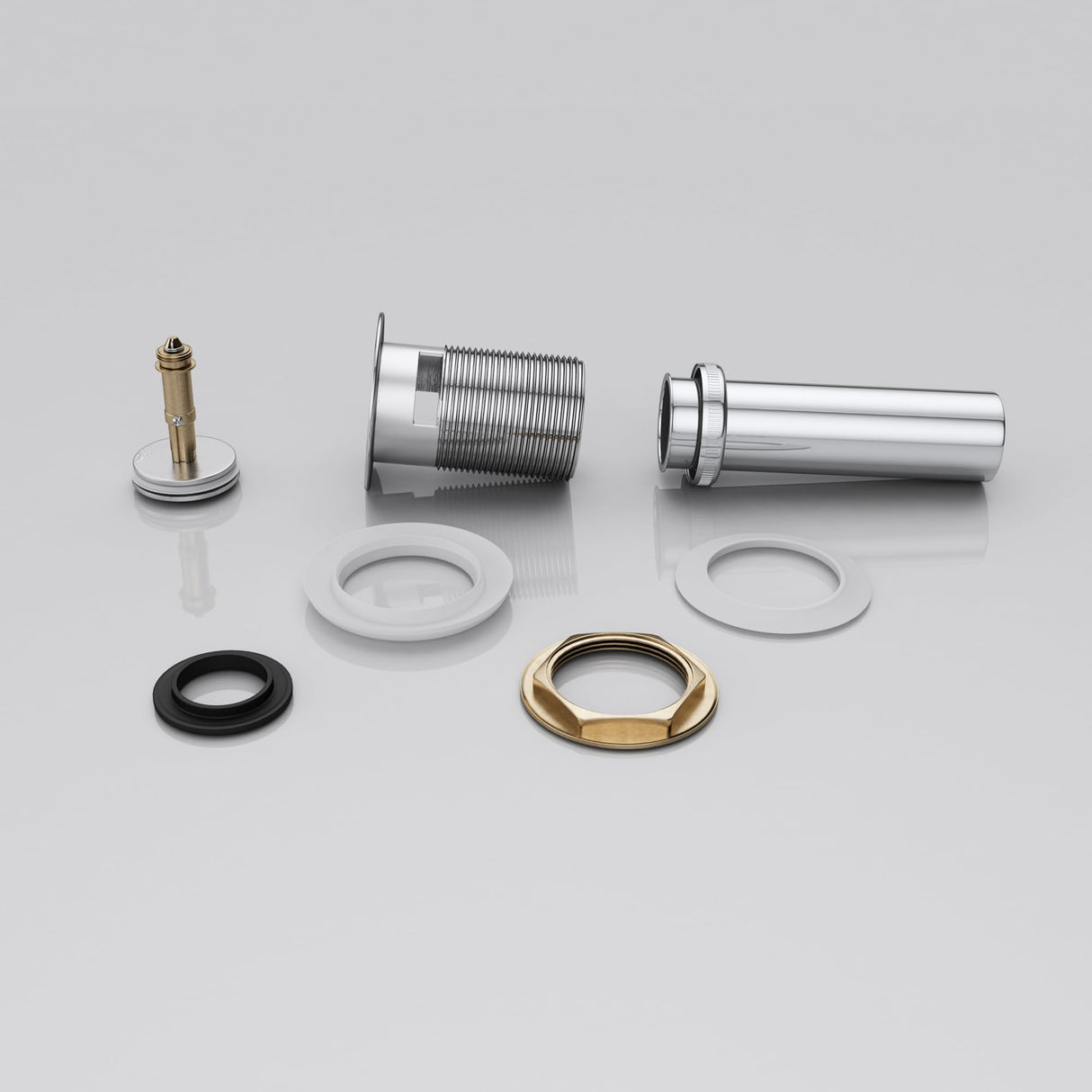 Bouchon de lavabo Glasvilla | Bouchon de lavabo compatible avec tous les lavabos DIN