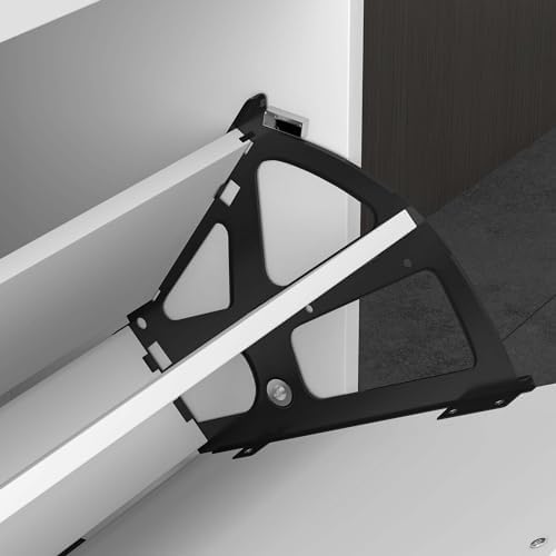 Glasvilla armoire à chaussures coffre à chaussures basculeur à chaussures LxPxH : 60x28x89 cm meuble à chaussures étroit meuble à chaussures01