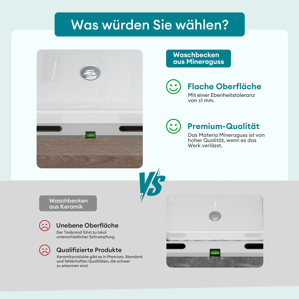 Vasque ovale à poser Glasvilla sans trou de robinetterie ni trop-plein Col809