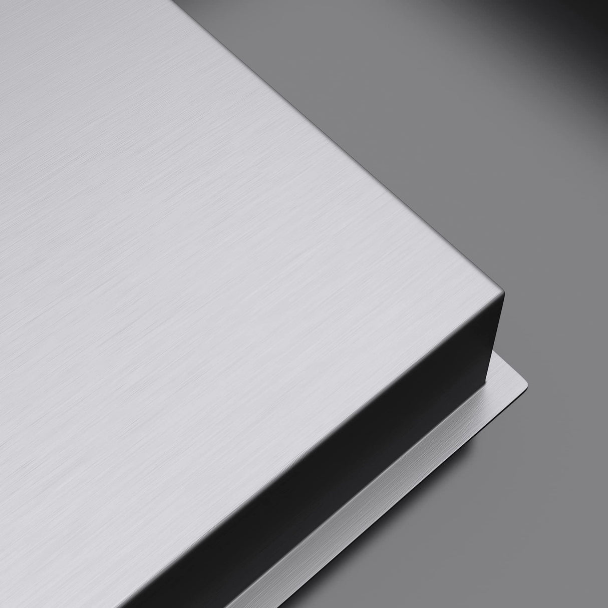 glasvilla Nicchia a Parete in Acciaio Inox Mensola Doccia a Muro a Incasso Piastrellabile Facile da Montare