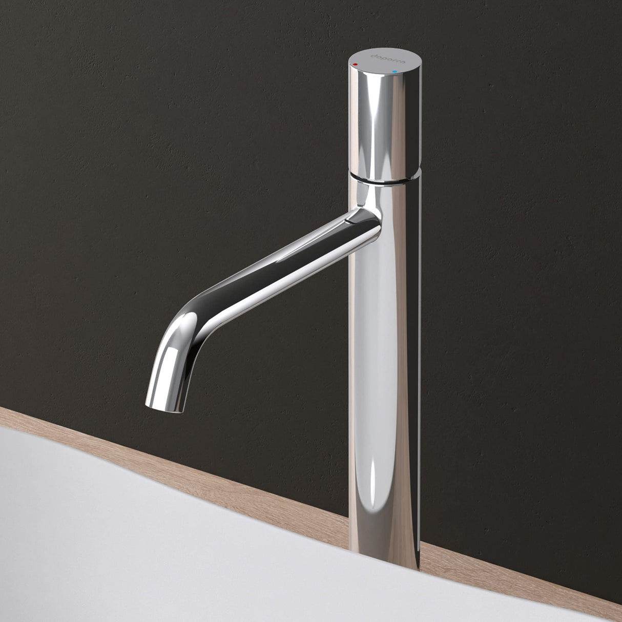 Robinetterie Glasvilla, robinet de salle de bain, robinet d'évier, installations de salle de bain, mitigeur monocommande WAO-7701