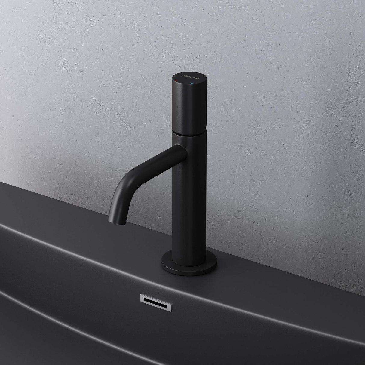 Robinetterie Glasvilla, robinet de salle de bain, robinet d'évier, installations de salle de bain, mitigeur monocommande WAO-7701