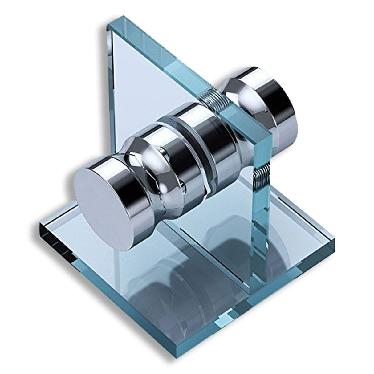 Poignée de porte Glasvilla, bouton de porte intérieure, poignée de porte de douche, poignée de barre, poignées de porte en verre, poignée de poussée