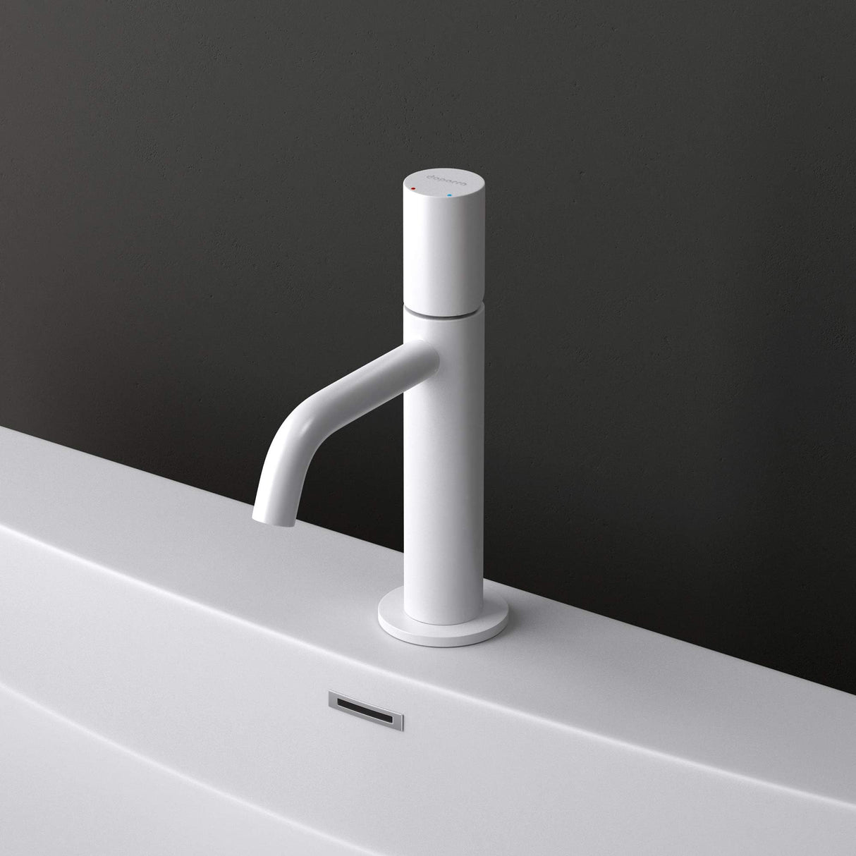 Robinetterie Glasvilla, robinet de salle de bain, robinet d'évier, installations de salle de bain, mitigeur monocommande WAO-7701