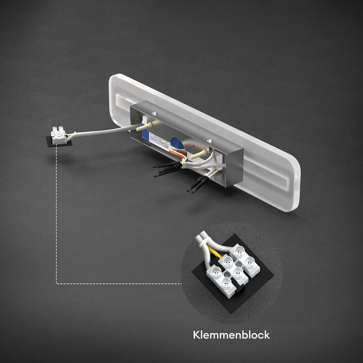 glasvilla Lampe de Salle de Bain LED pour Miroir | Lampe Miroir à Intensité Variable 3 Couleurs 3000K-6000K | Lampe de Maquillage 14W LumaRay