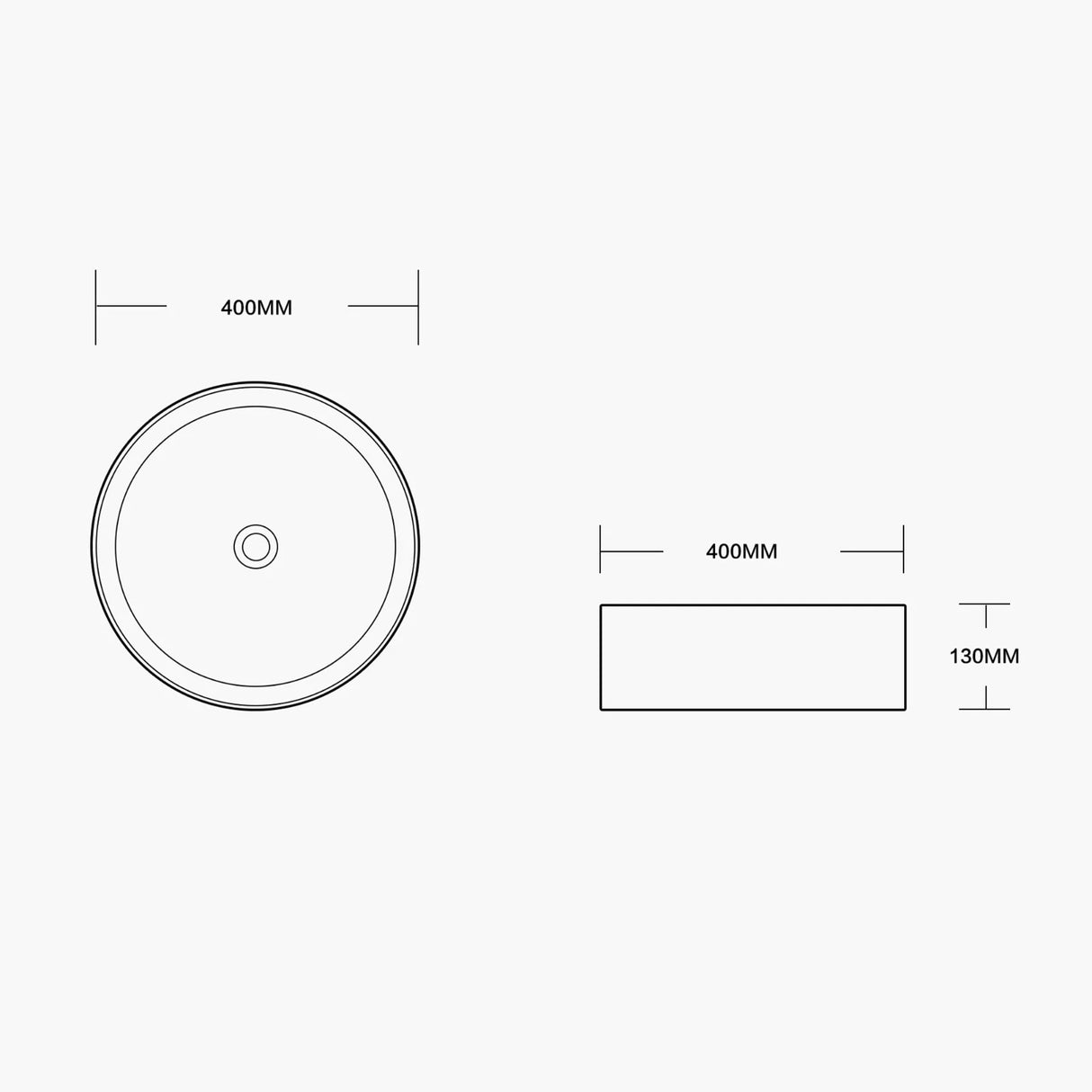 glasvilla lavabo lavabo sobre encimera cuenco redondo lavabo de cerámica con recubrimiento nano Bruselas203