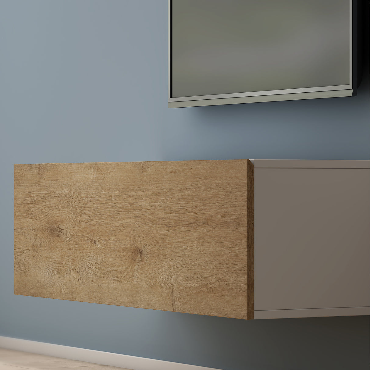 glasvilla mesa de televisión mueble de televisión armario con asa oculta y cierre suave mueble bajo armario colgante para sala de estar mueble de televisión02