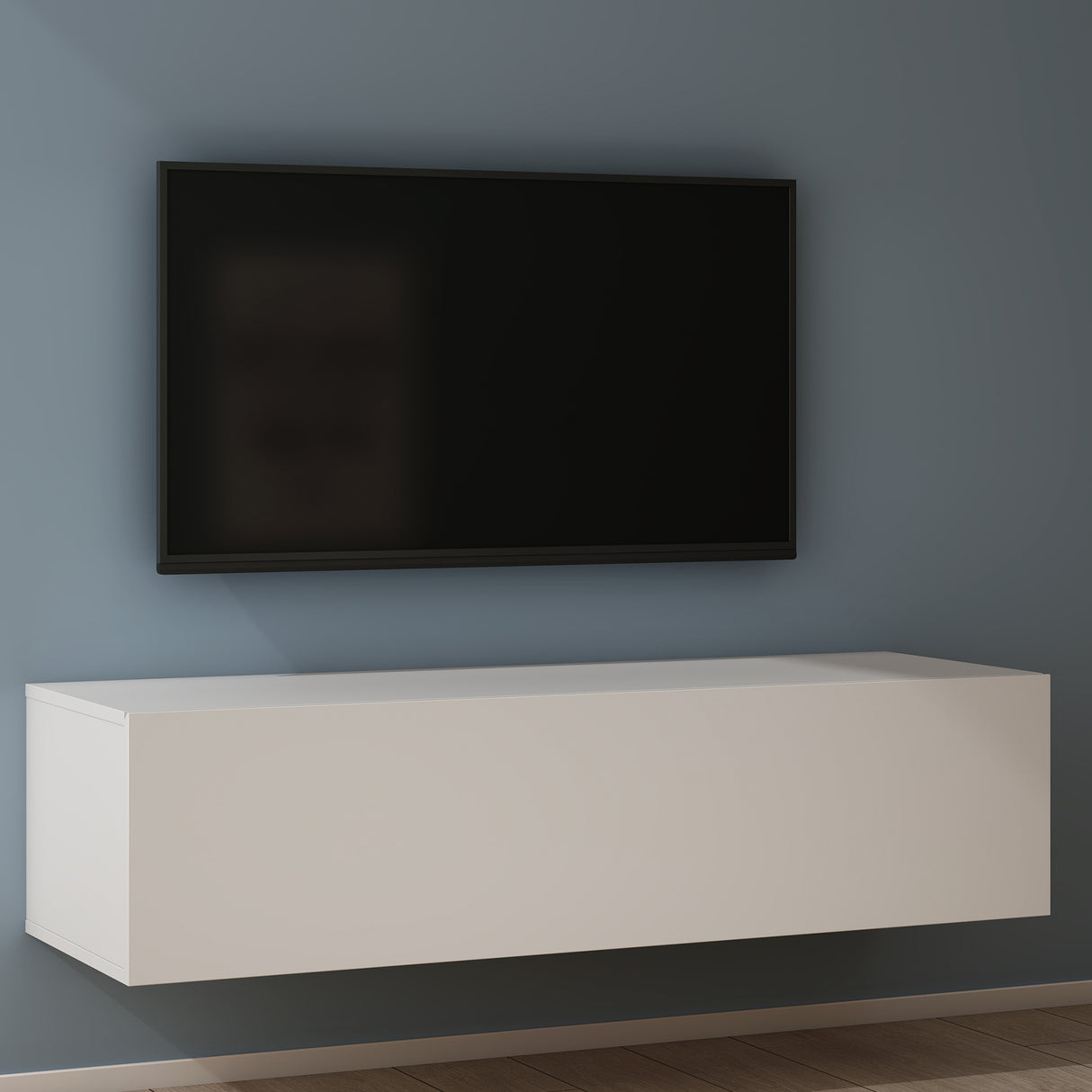 glasvilla mesa de televisión mueble de televisión armario con asa oculta y cierre suave mueble bajo armario colgante para sala de estar mueble de televisión02