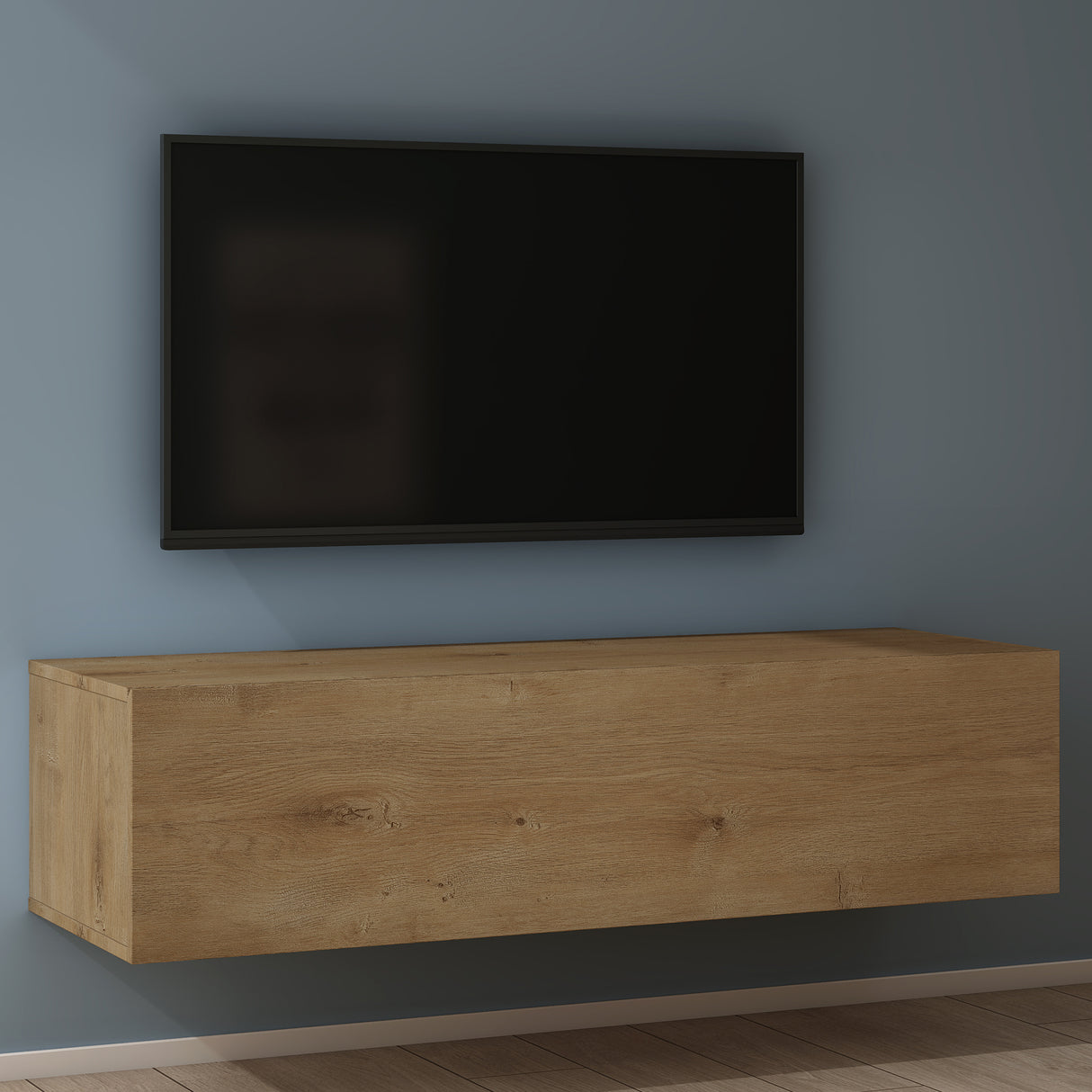glasvilla mesa de televisión mueble de televisión armario con asa oculta y cierre suave mueble bajo armario colgante para sala de estar mueble de televisión02