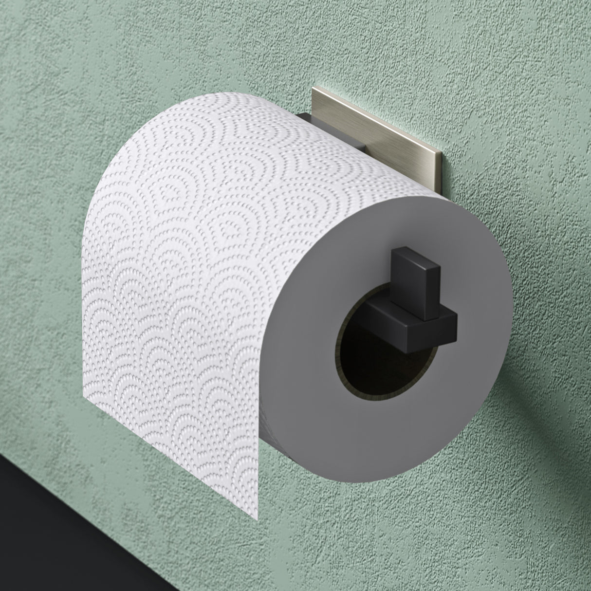 glasvilla Porte-Papier Toilette en Acier Inoxydable Porte-Rouleau de Papier Toilette Lino-02+03+04