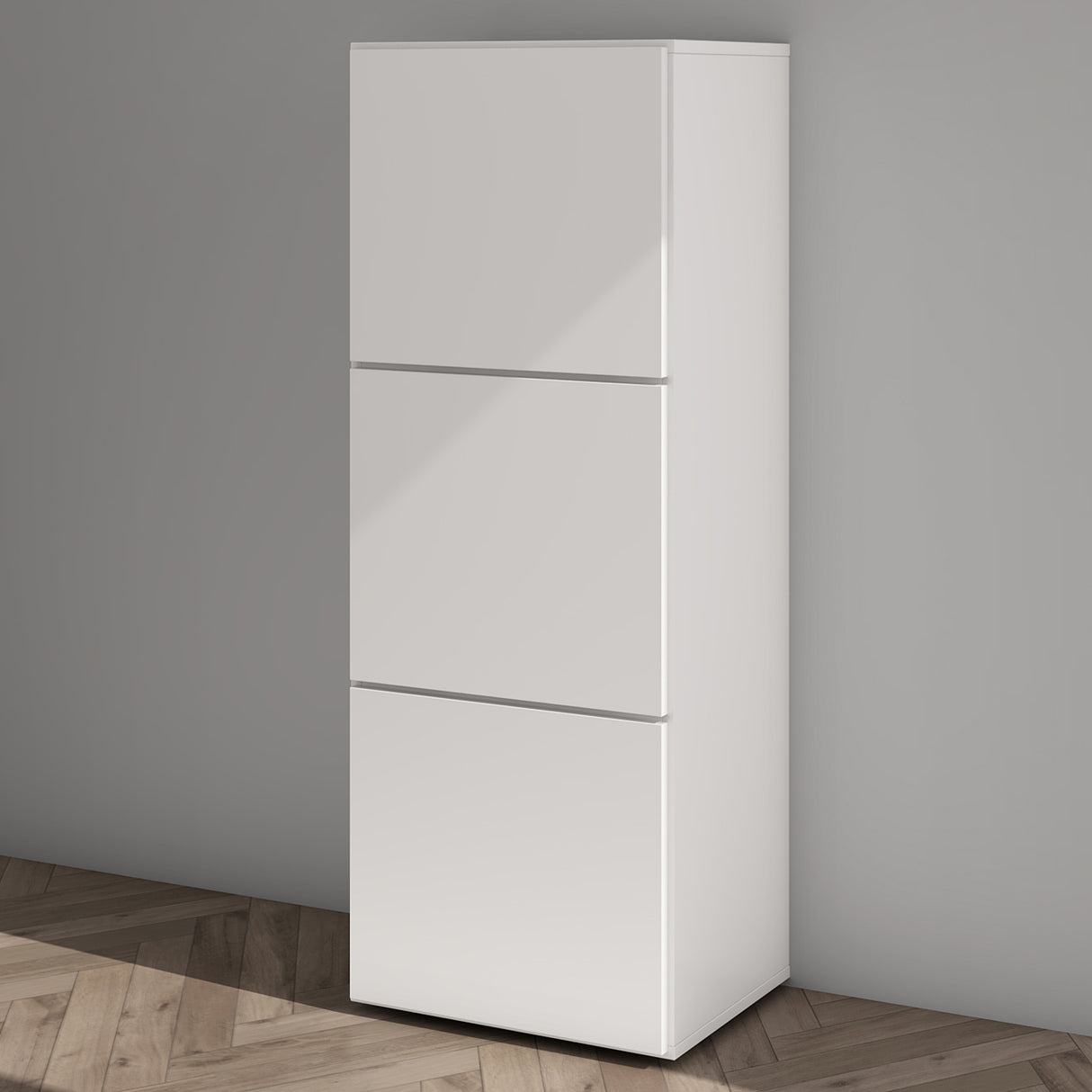 glasvilla Meuble à Chaussures Coffre à Chaussures avec 3 Compartiments LTH 45x36x120 cm Meuble à Chaussures 02