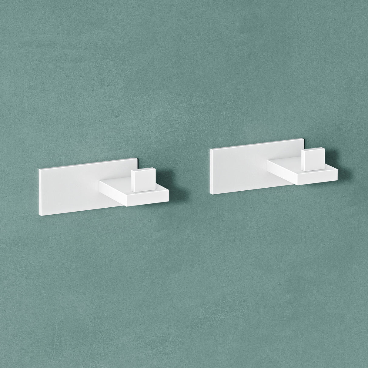 glasvilla Patères Porte-Manteau Mural Crochets Muraux en Acier Inoxydable à Manteaux Stalo-06+Stalo-07