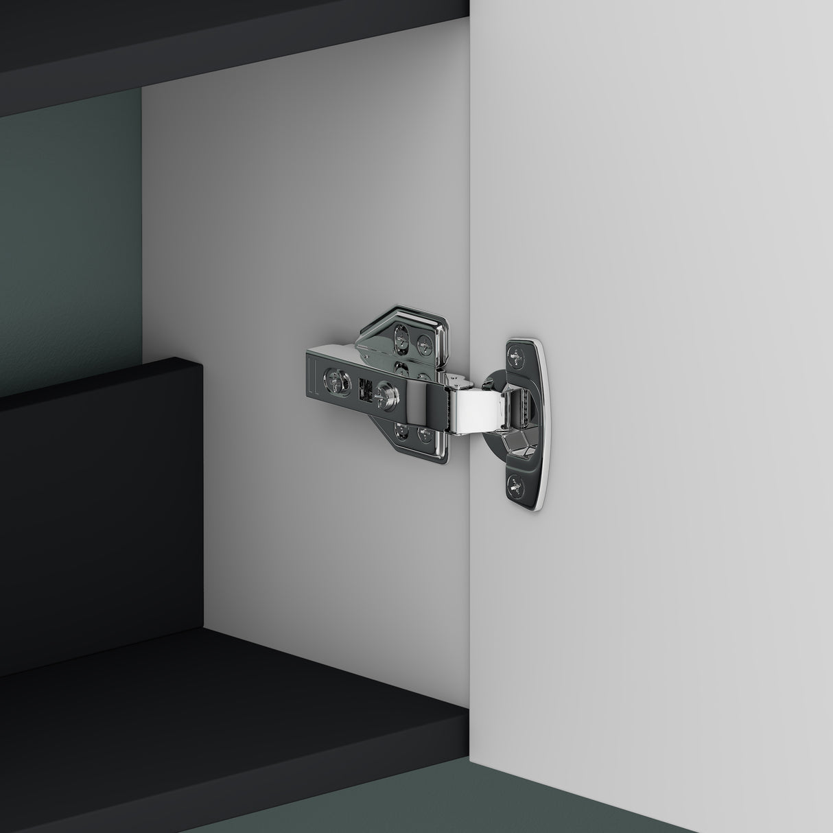glasvilla Armadio Colonna Bagno con 2 Ante e 4 Vani, Mobile Bagno Alto Multiuso 35x20x120cm Mobiletto da Bagno Verona