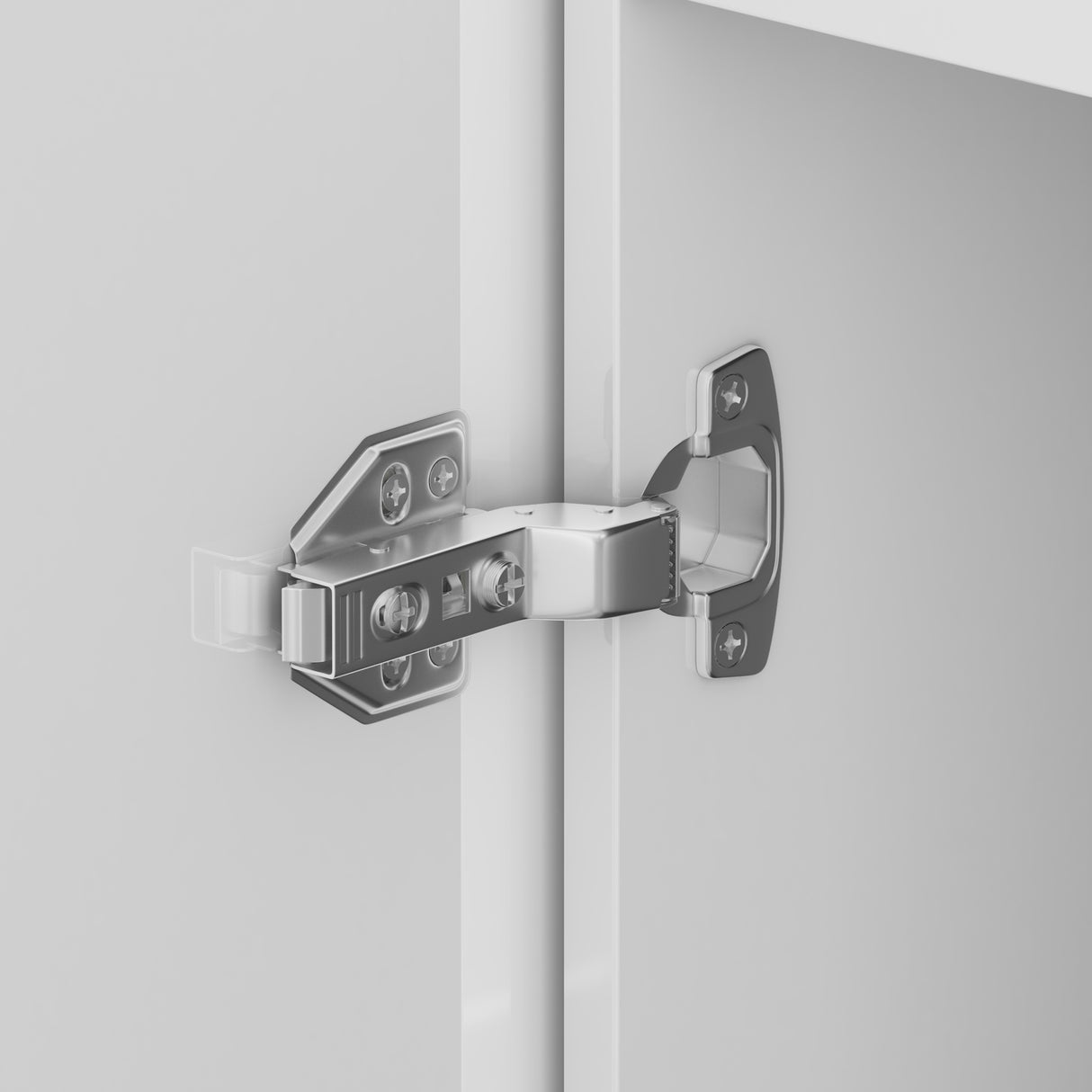 Meuble de salle de bain Glasvilla à 2 portes et 4 compartiments L x P : 35 x 20 cm. Armoire haute de salle de bain avec étagère. Meuble polyvalent Lucca.