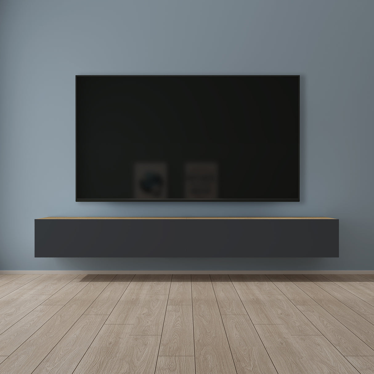 glasvilla mesa de televisión mueble de televisión armario con asa oculta y cierre suave mueble bajo armario colgante para sala de estar mueble de televisión02