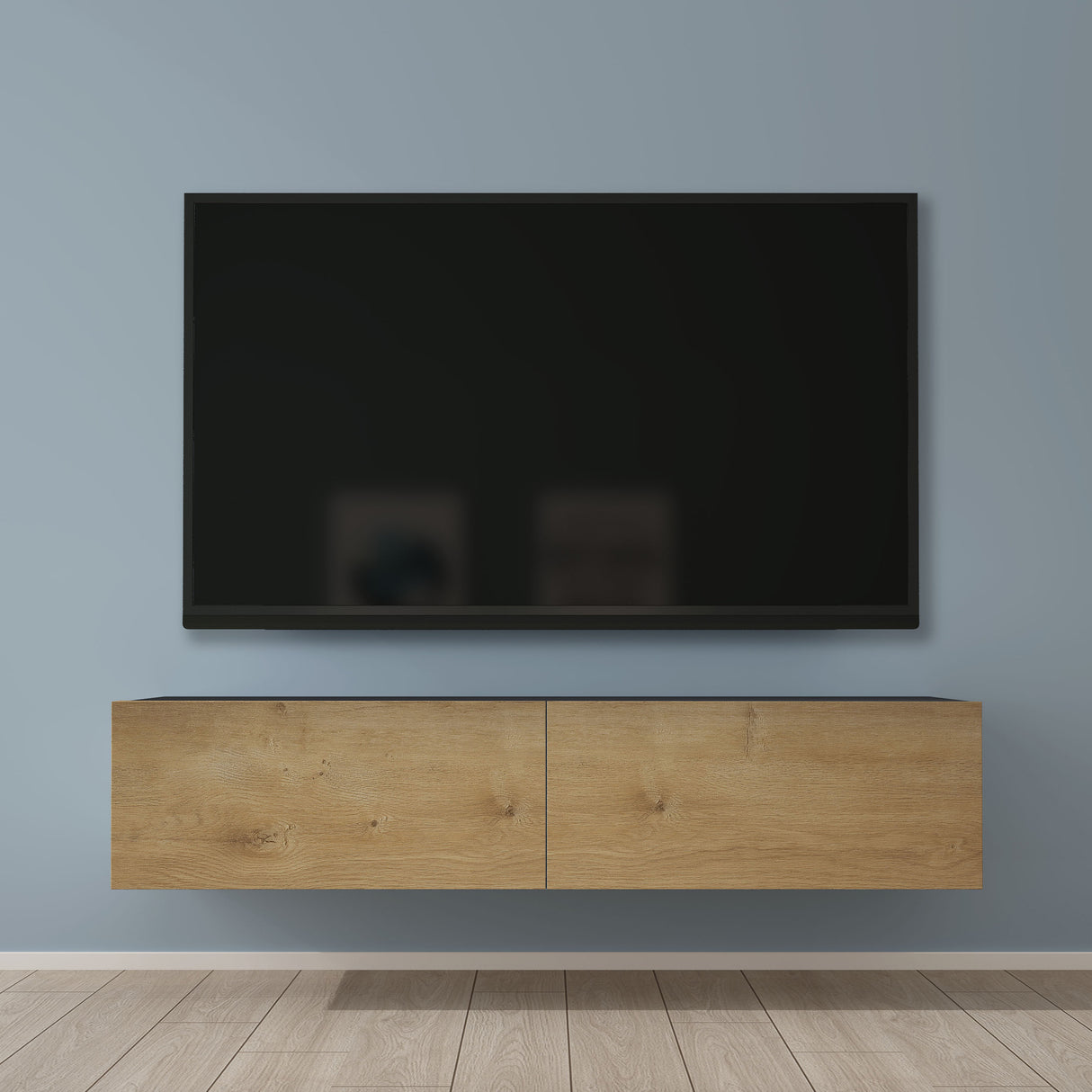 glasvilla mesa de televisión mueble de televisión armario con asa oculta y cierre suave mueble bajo armario colgante para sala de estar mueble de televisión02