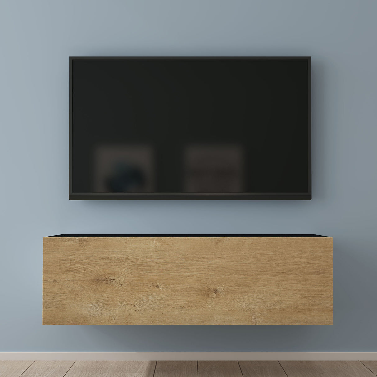 glasvilla mesa de televisión mueble de televisión armario con asa oculta y cierre suave mueble bajo armario colgante para sala de estar mueble de televisión02