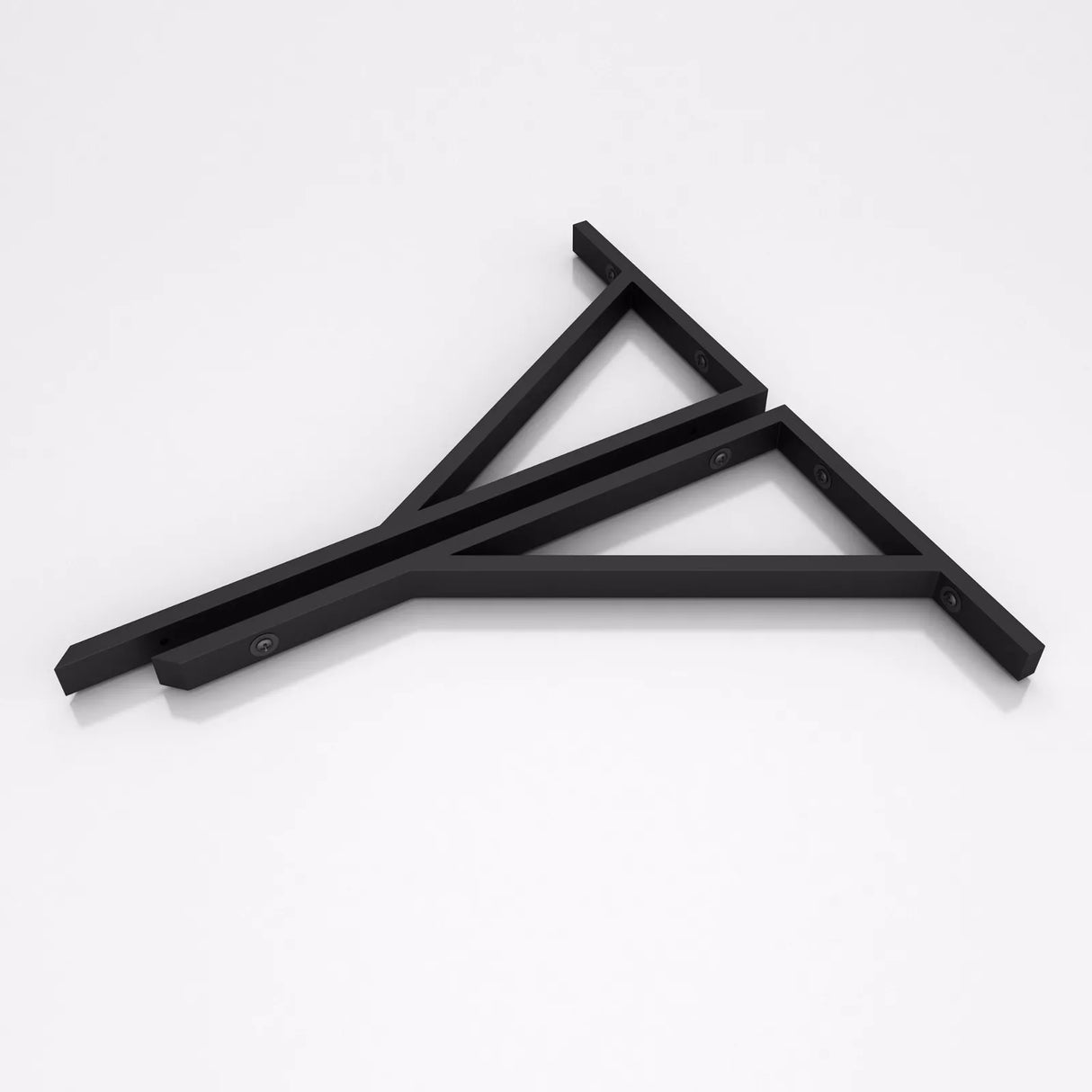 Support mural de lavabo en acier inoxydable Glasvilla Design WH02