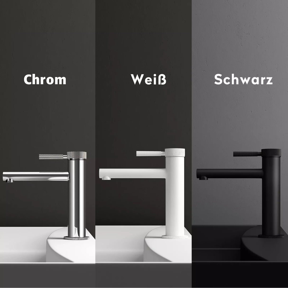 Robinetterie Glasvilla, robinet de salle de bain, robinet d'évier, installations de salle de bain, mitigeur monocommande WAM-7601