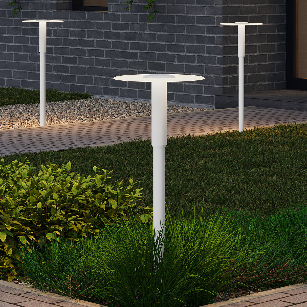 glasvilla Luminaire d’Extérieur ⌀300xH804mm IP65 | Éclairage de Chemin Extérieur | Borne Lumineuse pour Jardin, Lampadaire 3000K | Lampadaire d’Extérieur 6W StellaeLights