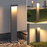 glasvilla Lampe d’Extérieur 10x6x60cm IP65 | Éclairage de Chemin Extérieur | Borne Lumineuse pour Jardin, Lampadaire 3000K | Lampadaire d’Extérieur 6W LumaTorch