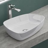 Lavabo Glasvilla, vasque à poser en fonte minérale, meuble-lavabo, espace de lavage, cuvette Col826