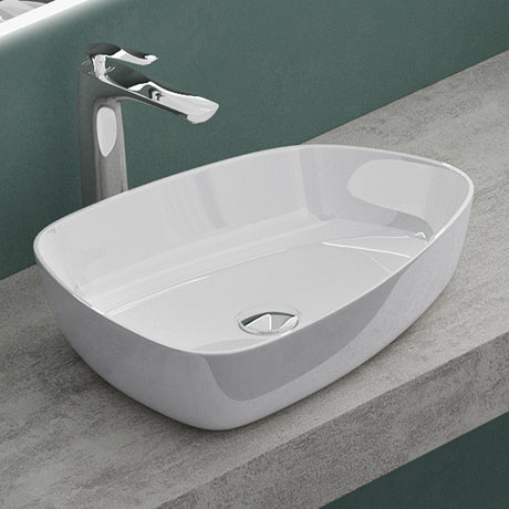 lavabo de mineral de glasvilla lavabo de encimera mueble de baño espacio de lavado cuenco Col826