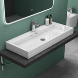 glasvilla Lavabo da Appoggio da Minerale Fuso Lavabo Bagno Sospeso Lavandino Bagno Rettangolare Colossum06