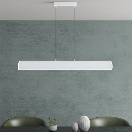 Suspension Glasvilla LED à intensité variable avec télécommande et câble réglable pour salle à manger, salon, chambre à coucher 