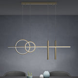 Suspension Glasvilla 100 cm, lampe LED suspendue, design linéaire, 3000K/4000K/6000K, câble réglable, 38W, idéale pour salle à manger, salon ou chambre.