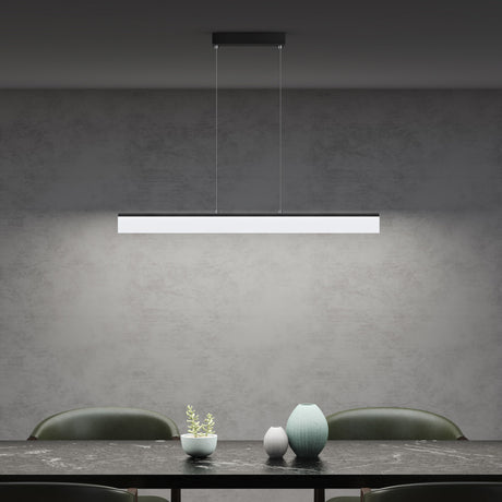 glasvilla Pendelleuchte LED Hängelampe Dimmbar mit Fernbedienung 3000K/4000K/6000K Verstellbares Kabel Hängeleuchte für Esszimmer Wohnzimmer Schlafzimmer